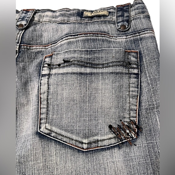 Apollo Jeans Denim Mid Length Skirt - Picture 8 of 9